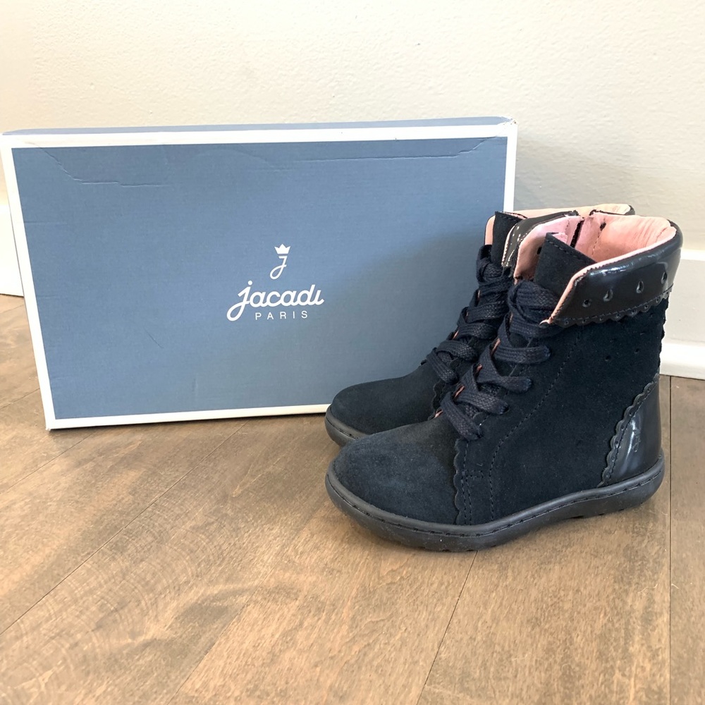 Jacadi Paris Lentille lace-up boots (toddler)